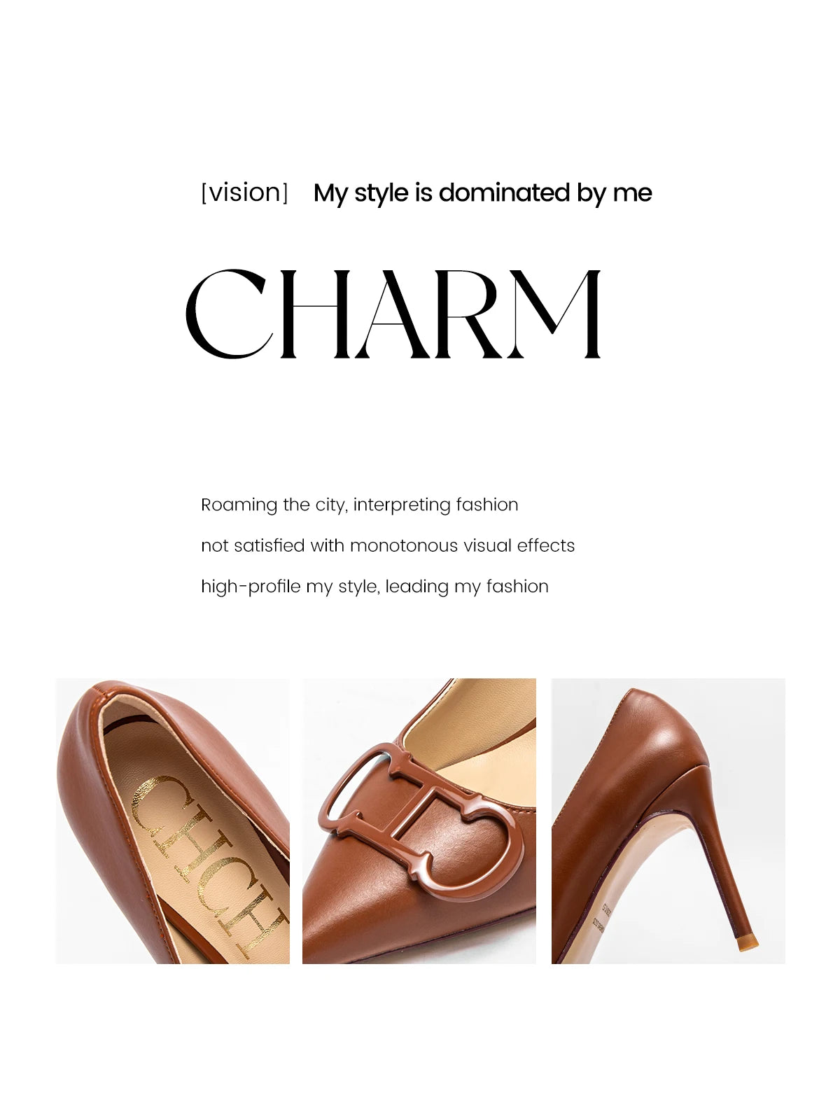 Scarpin CHCH Feminino com Salto Alto e Fivela Metálica – Elegância para Festas e Eventos