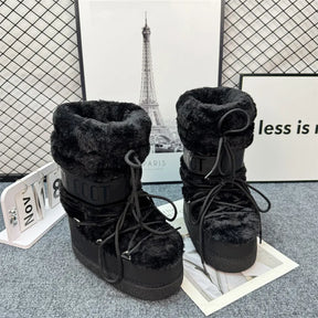 Bota de Inverno Aveludada Antiderrapante- Coleção SKI