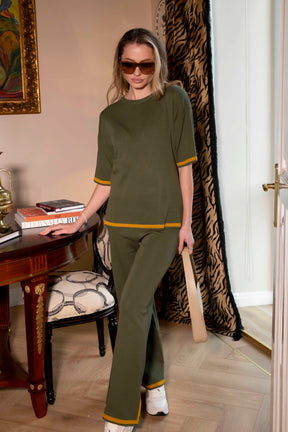 Conjunto Tricô Confort Elegante