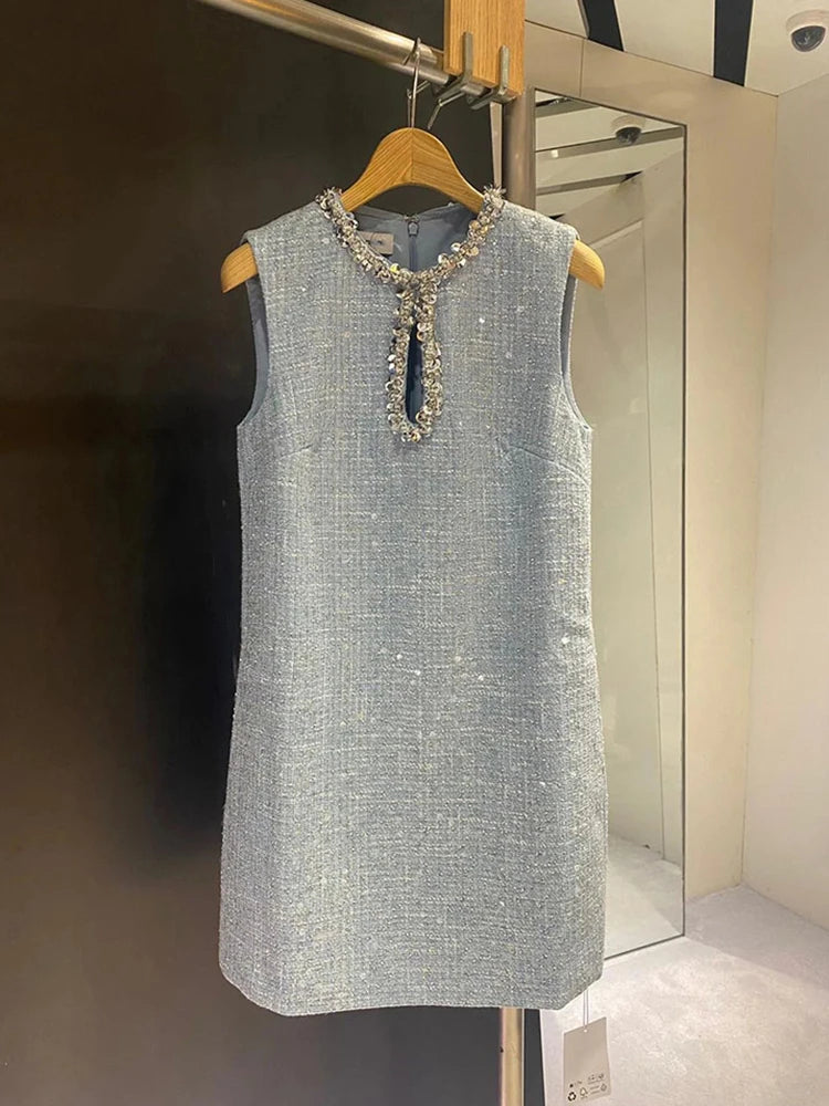 Vestido Luxo Bordado - Novidade