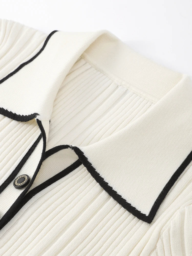 Vestido Tricô Detalhe manga - Novidade