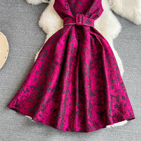 Vestido Floral Vintage - Estilo e Sofisticação