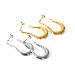 Brincos Argola Minimalista Dourada - Sofisticação Atemporal