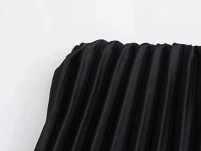 Saia Plissada Elegante Sofisticada