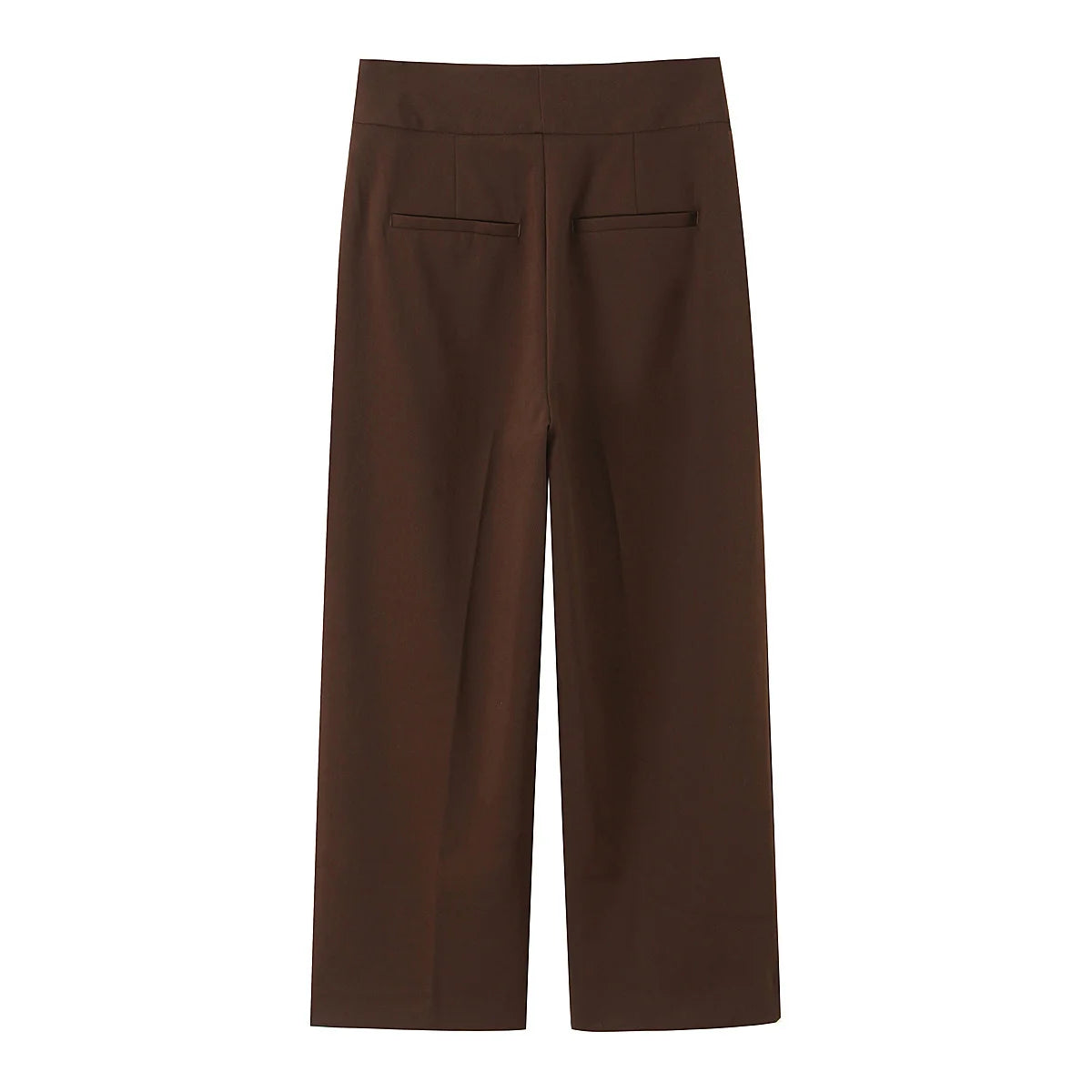 Conjunto de Alta Sastria com Colete Alongado, Faixa Regulável e Calça Fluida