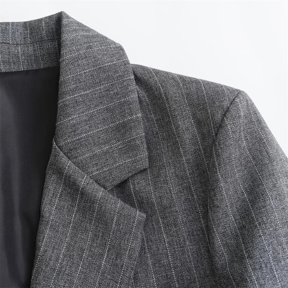 Conjunto Blazer e Saia Alfaiataria - Novidade