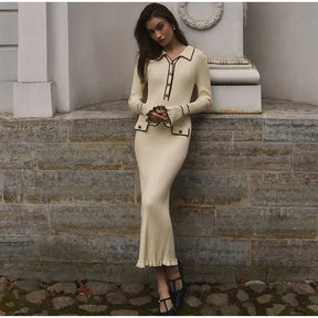 Vestido Tricô Detalhe manga - Novidade