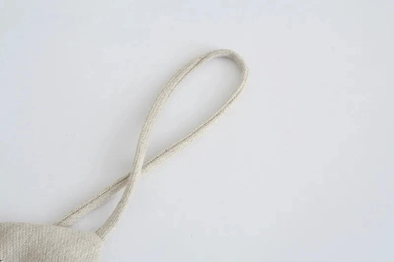 Vestido Linho bordado - Novidade