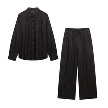 Conjunto Camisa e Calça Pantalona – Elegância e Conforto