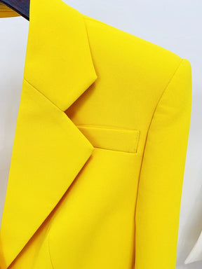 Blazer Com costas detalhe bordado