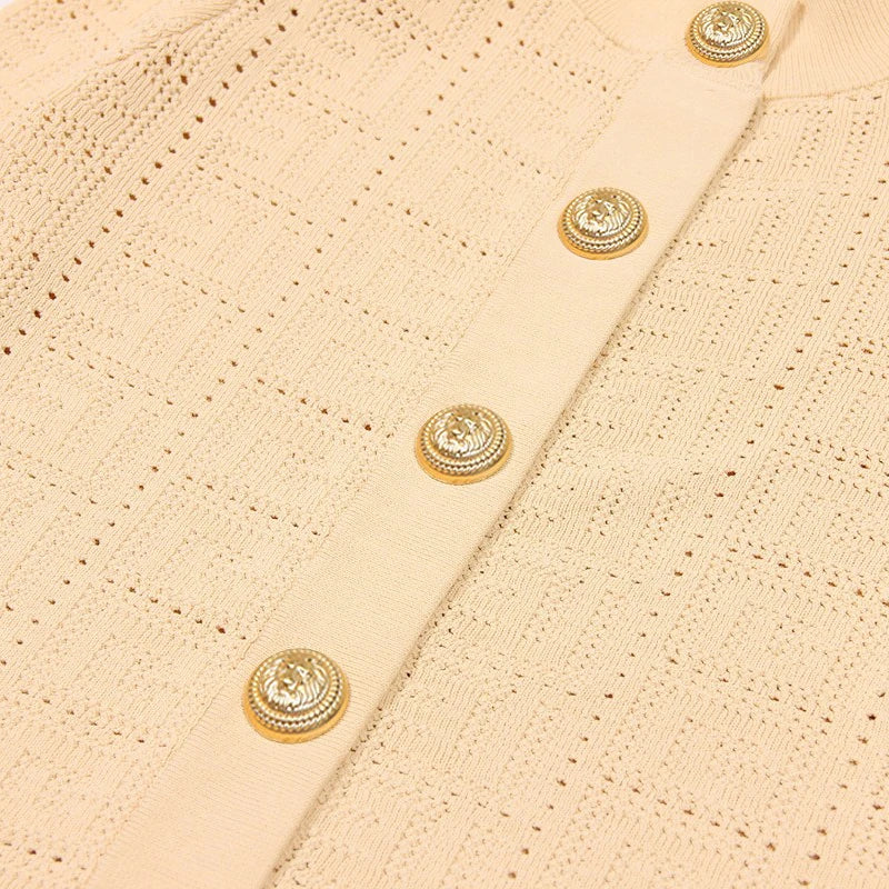 Cardigan Alta costura Com detalhes