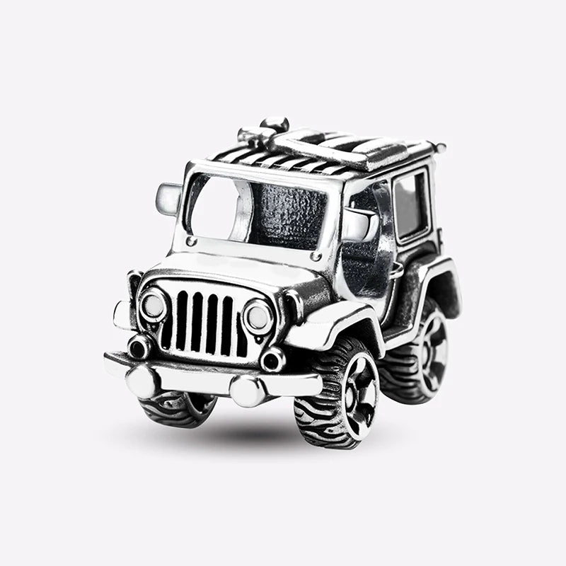 Berloque de Prata 925 – Coração, Flor, Trevo e Tartaruga