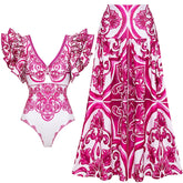 Conjunto de Maio e Saia Clássico - Designer Sofisticado