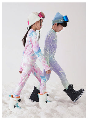 Conjunto Térmico Infantil Ultra Suave: Camada Base de Secagem Rápida