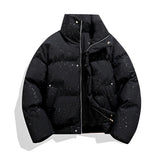 Jaqueta Puffer Espessa de Inverno – Design Urbano com Toque Vintage