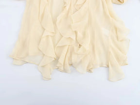 Blusa com Babados e Amarração – Leveza e Estilo para o Dia a Dia