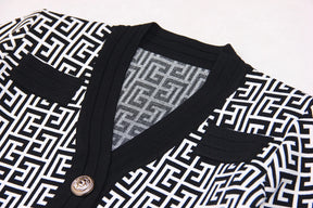 Cardigan Luxo Com monograma
