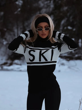 Suéter de Tricô com Gola Alta – Conforto Térmico e Estilo Atemporal