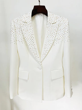 Blazer Alfaiataria Luxo Cristal