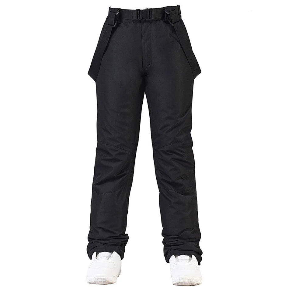 Conjunto Feminino para Ski e Snowboard – Jaqueta Acolchoada com Calça Impermeável e Proteção Térmica