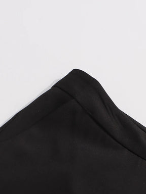 Conjunto de Alfaiataria Escultural com Blazer e Calça com Cristais
