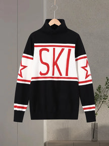 Suéter de Tricô com Gola Alta – Conforto Térmico e Estilo Atemporal