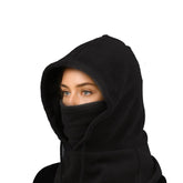 Gorro Térmico de Inverno com Protetor Facial e Cachecol Integrado – Fleece Corta-Vento