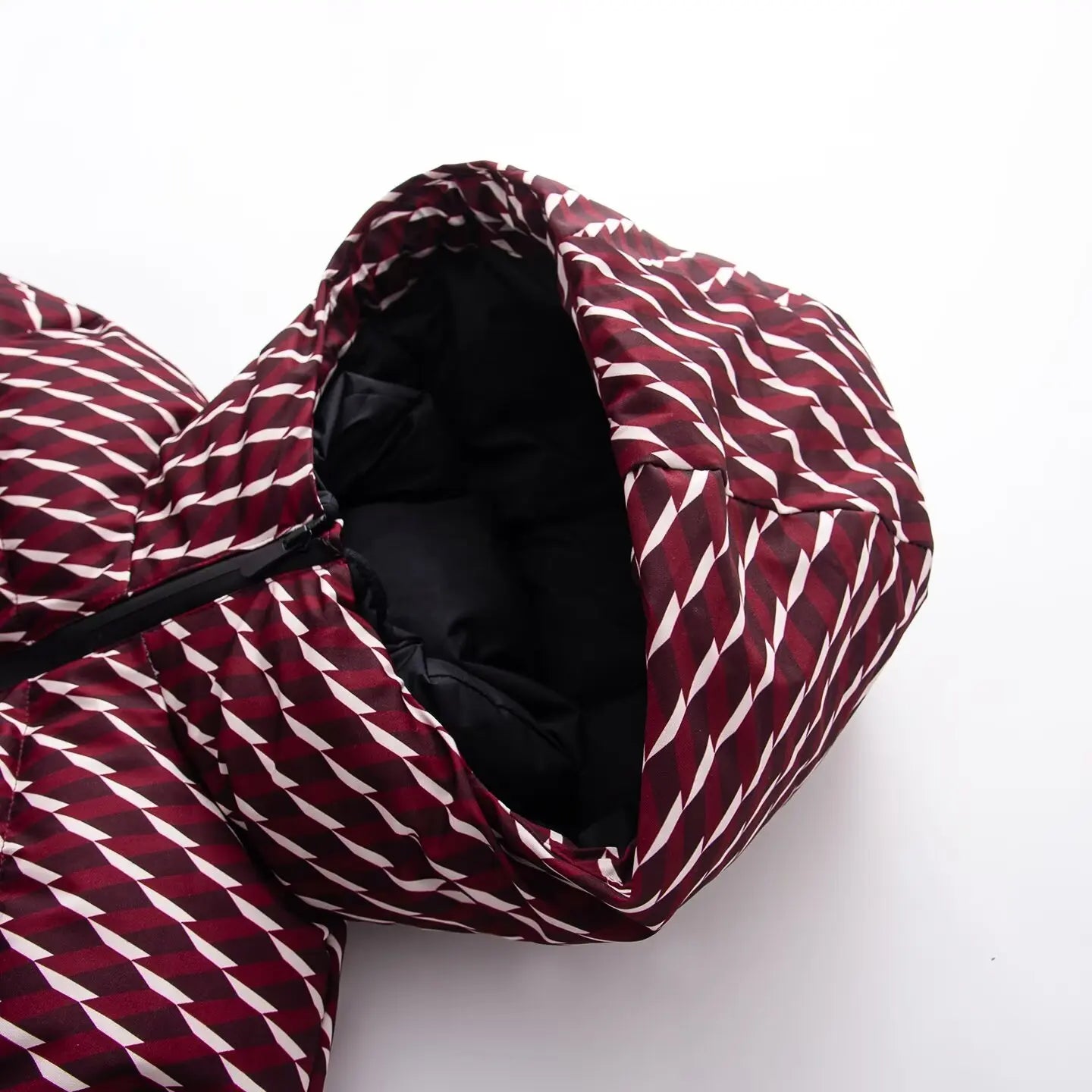 Conjunto Feminino de Inverno para Ski – Parka Acolchoada com Capuz e Calça Impermeável Corta-Vento