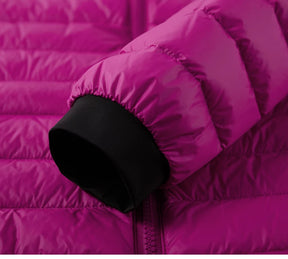 Conjunto Feminino para Ski e Snowboard – Jaqueta Acolchoada com Calça Impermeável e Proteção Térmica