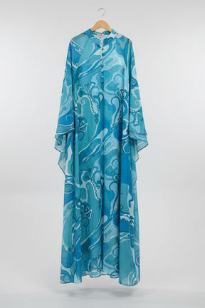 Vestido Longo Fluido Estampado
