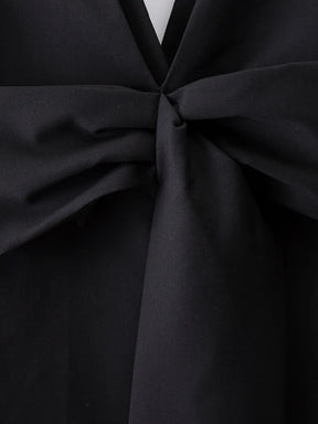 Vestido Com Laço Costas - Estruturado Alfaiataria