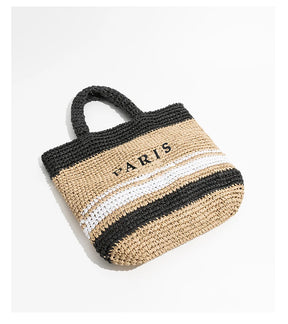 Bolsa Rafia resort - linha luxo