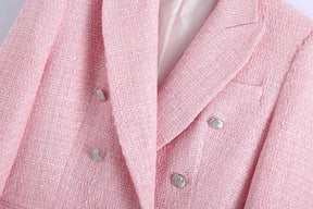 Conjunto Blazer e saia TWEED