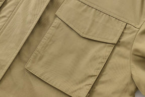 Conjunto Feminino Elegante com Casaco de Bolsos e Calça de Alfaiataria