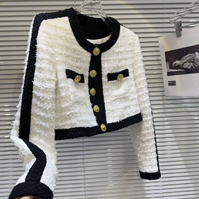 Conjunto Tweed Inverno Alta Costura