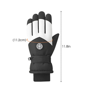 Luvas de Inverno para Esportes com Isolamento Térmico e Proteção Antiderrapante