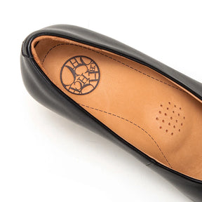 Sapato CHCH – Clássico, Confortável, Couro Macio e Salto Baixo para o Dia a Dia