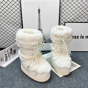 Bota de Inverno Aveludada Antiderrapante- Coleção SKI