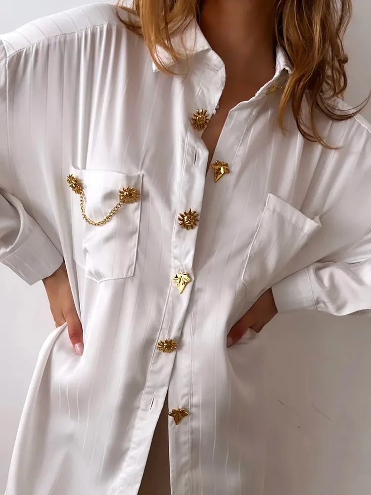 Camisa Com detalhes - Alta Moda