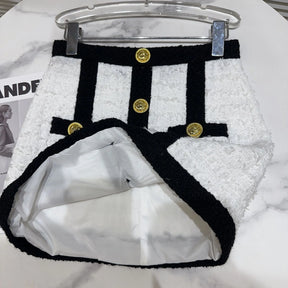 Conjunto Tweed Inverno Alta Costura