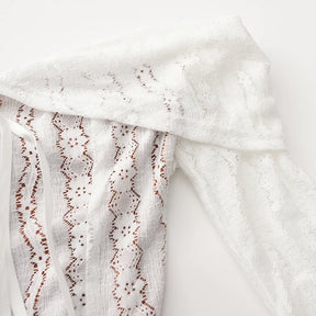 Vestido Longo Ombro a Ombro com Renda — Elegância Atemporal