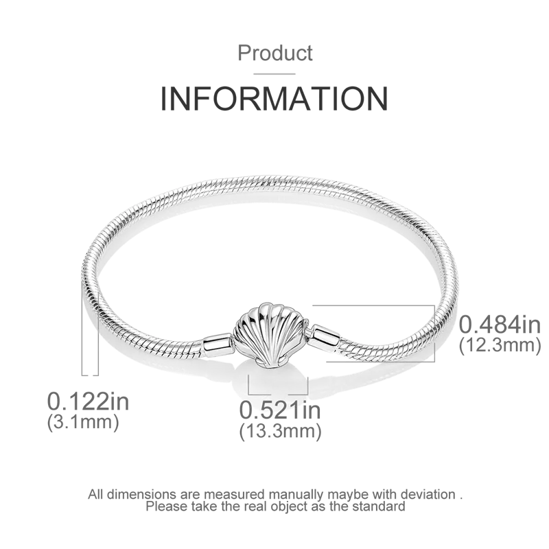 Bracelete em prata 925 - original
