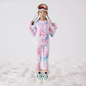 Conjunto Térmico Infantil Ultra Suave: Camada Base de Secagem Rápida