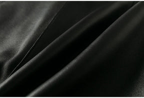 Shorts Couro Legitimo - Com Cinto