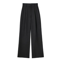 Calça de Alfaiataria Listrada – Cintura Alta e Silhueta Wide Leg Elegante