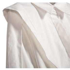 Blusa CHCH Elegante – Gola Clássica e Babados