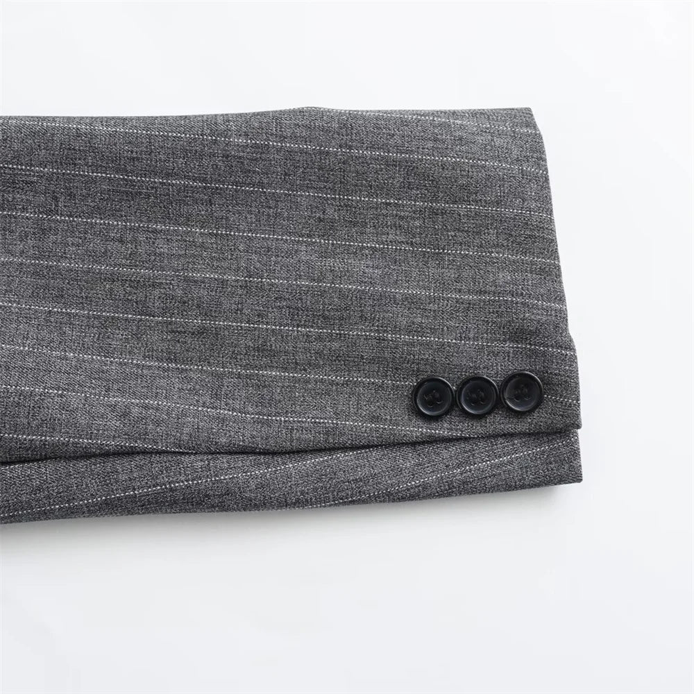 Conjunto Blazer e Saia Alfaiataria - Novidade