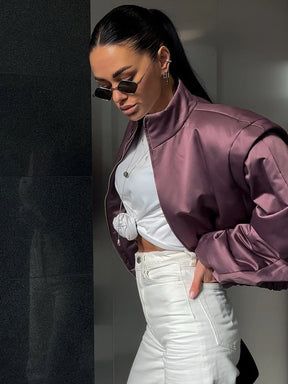 Jaqueta Bomber Designer Atemporal - Estilo e Conforto