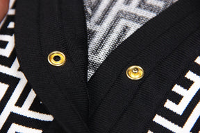 Cardigan Luxo Com monograma