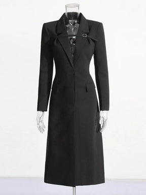 Trench Coat com Cinto – Design Elegante e Silhueta Acinturada